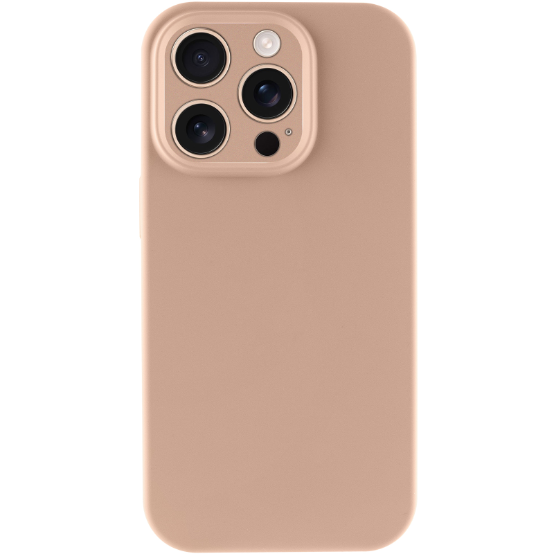 Чохол Silk Full Camera Protective (AA) NO LOGO для Apple iPhone 14 Pro Max (6.7"), Бежевий / Desert Gold 1, Силікон, купити оптом з доставкою