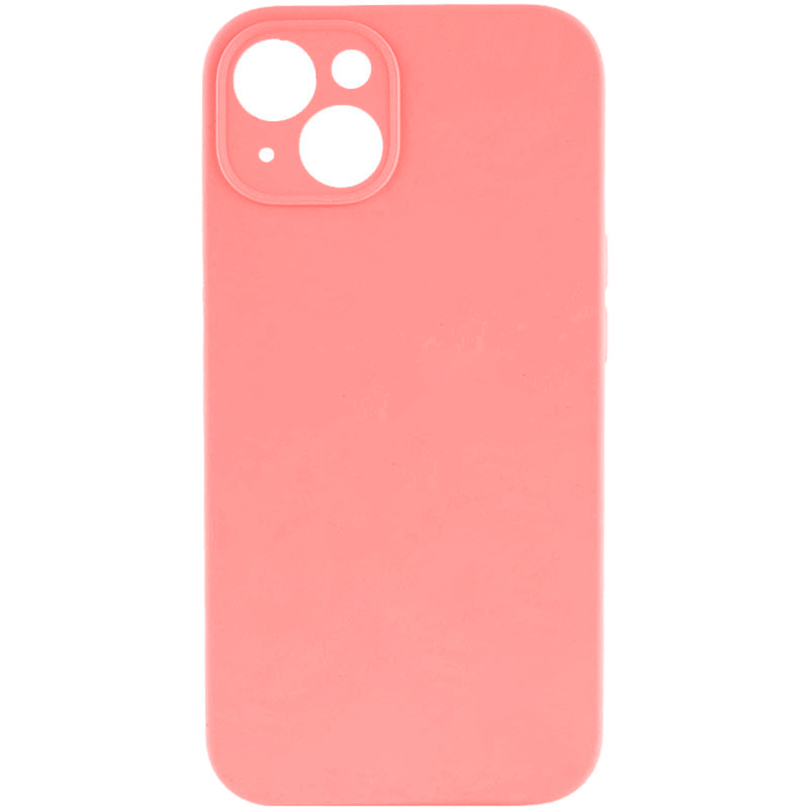 Чехол Silk Full Camera Protective (AA) NO LOGO для Apple iPhone 15 (6.1"), Коралловый / Pink Orange, Силикон, купить оптом с доставкой