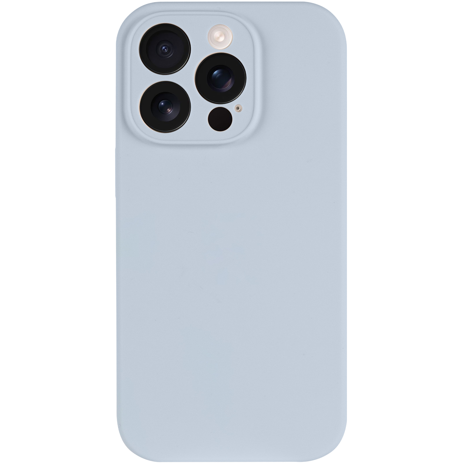 Чохол Silk Full Camera Protective (AA) NO LOGO для Apple iPhone 15 Pro Max (6.7"), Блакитний / Sweet Blue 5, Силікон, купити оптом з доставкою