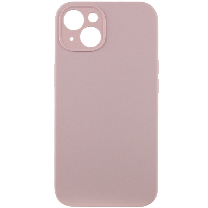Чохол Silk Full Camera Protective (AA) NO LOGO для Apple iPhone 15 Plus (6.7"), Рожевий / Chalk Pink, Силікон, купити оптом з доставкою
