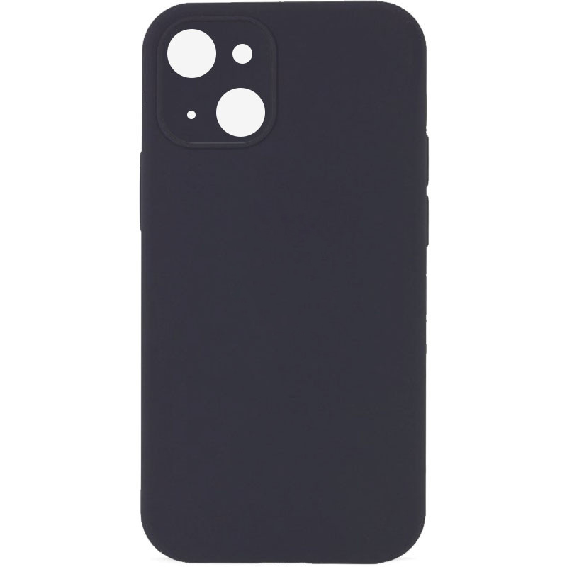 Чохол Silk Full Camera Protective (AA) NO LOGO для Apple iPhone 15 Plus (6.7"), Сірий / Dark Gray, Силікон, купити оптом з доставкою