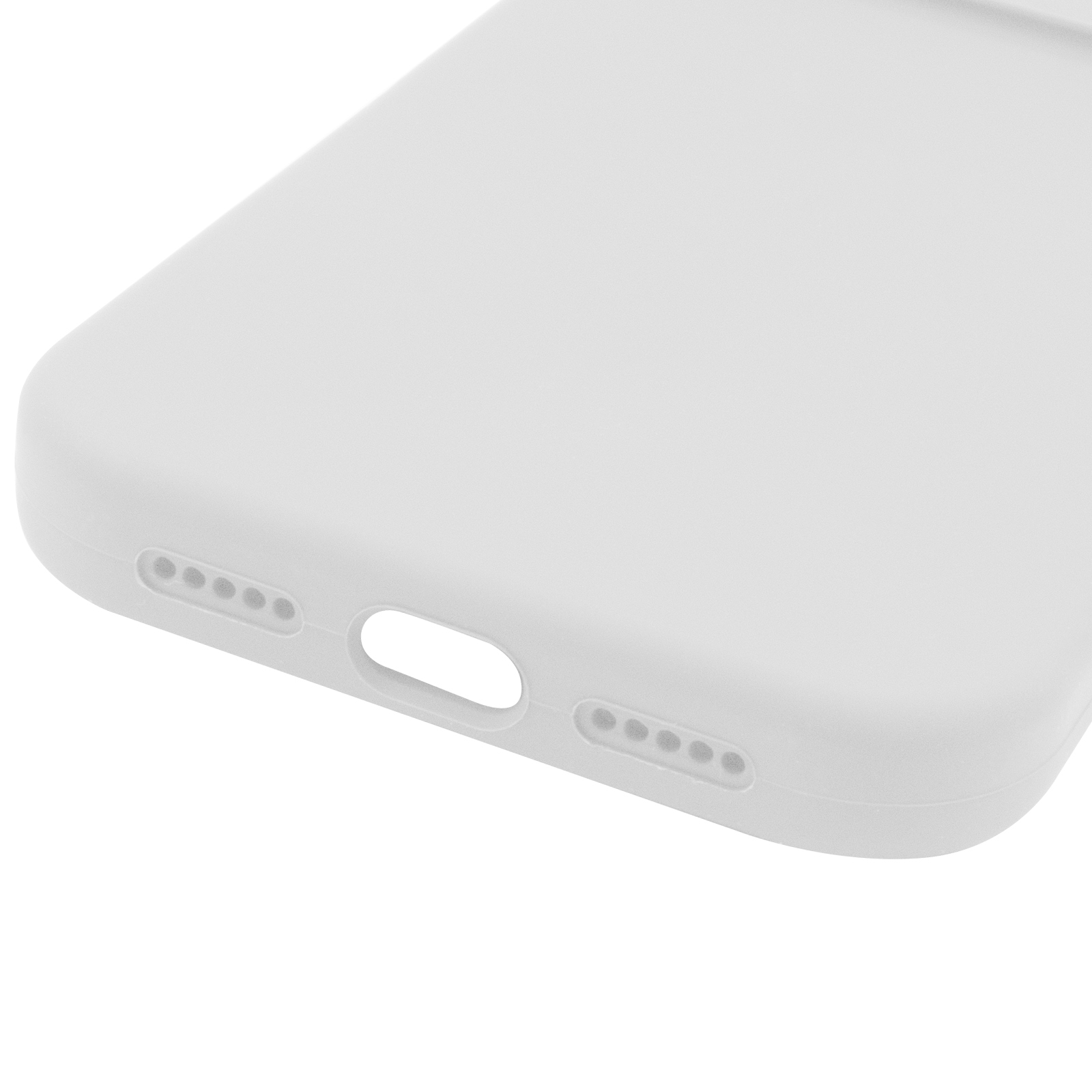 Чехол Silk Full Camera Protective (AA) NO LOGO для Apple iPhone 16 (6.1"), Белый / White 3, Силикон, купить оптом с доставкой