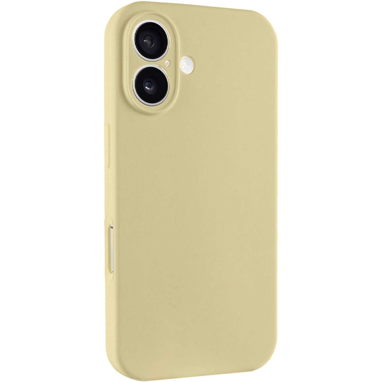 Чохол Silk Full Camera Protective (AA) NO LOGO для Apple iPhone 16 (6.1"), Жовтий / Mellow Yellow, Силікон, купити оптом з доставкою