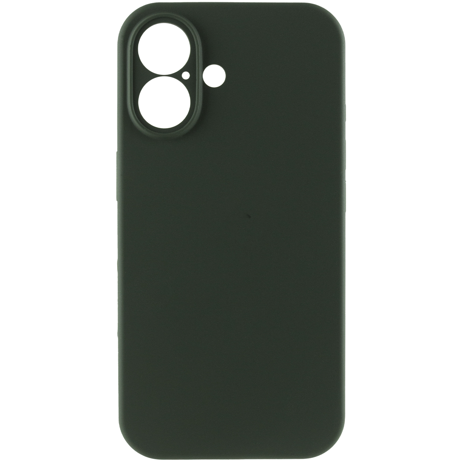 Чохол Silk Full Camera Protective (AA) NO LOGO для Apple iPhone 16 (6.1"), Зелений / Cyprus Green 1, Силікон, купити оптом з доставкою