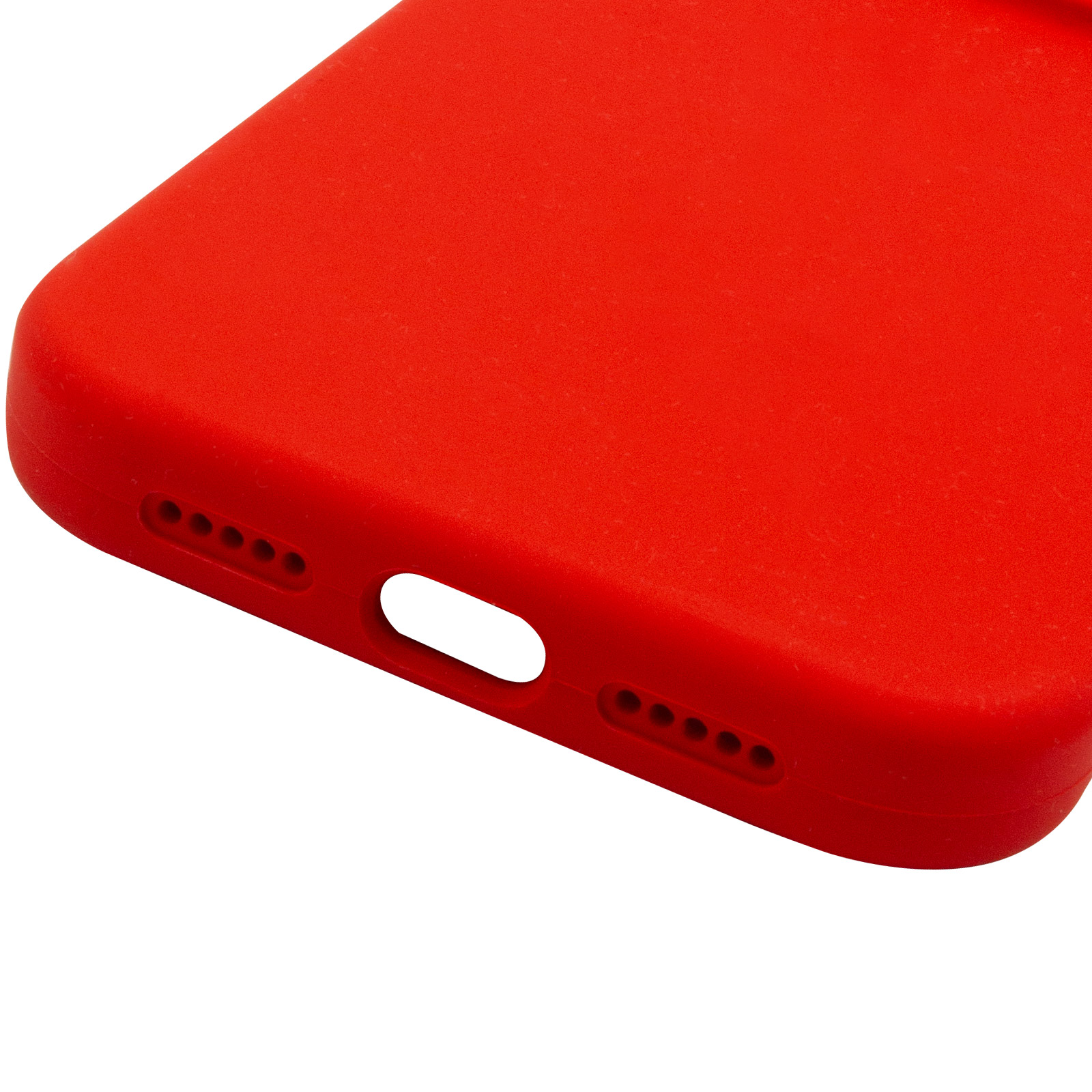 Чохол Silk Full Camera Protective (AA) NO LOGO для Apple iPhone 16 (6.1"), Червоний / Red 3, Силікон, купити оптом з доставкою