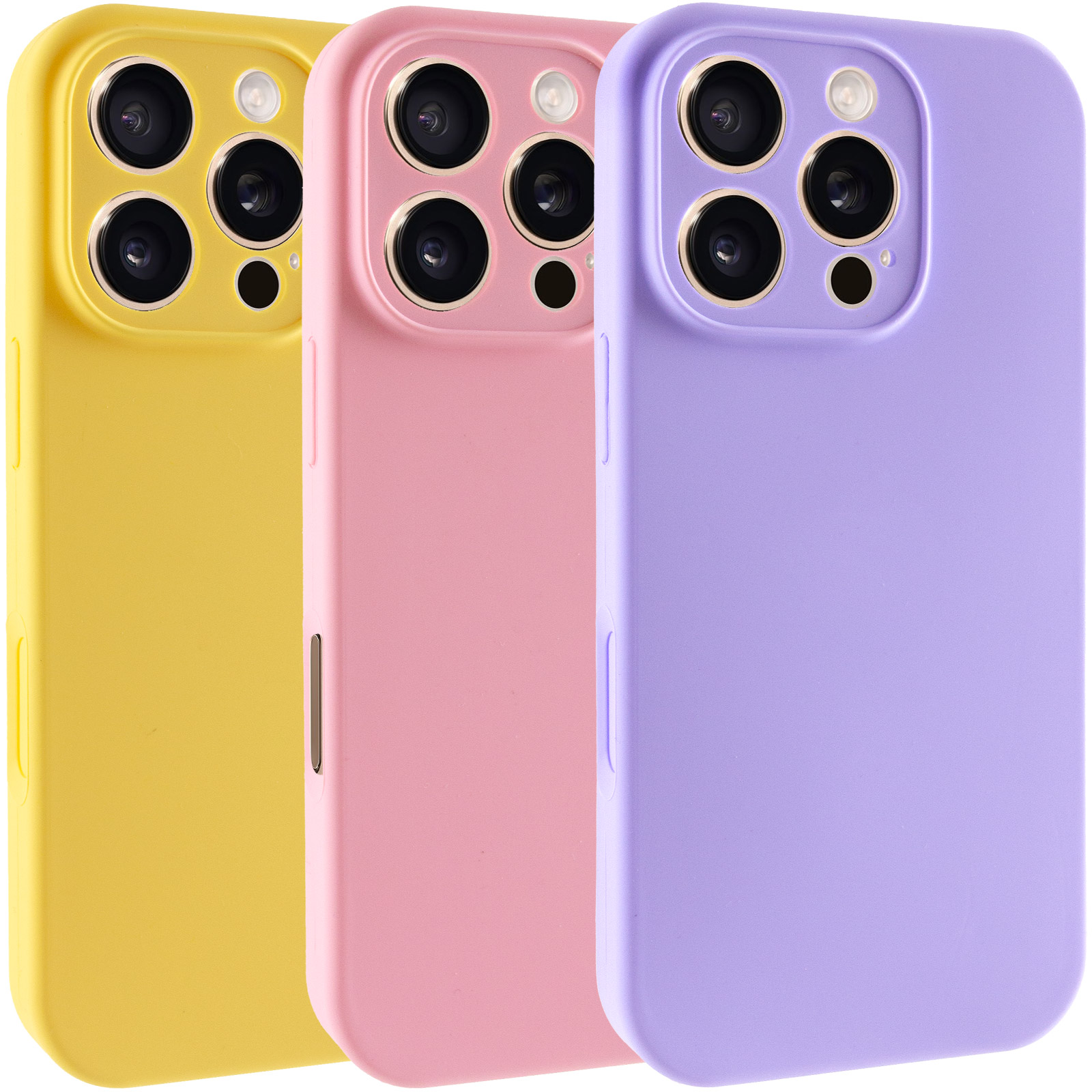 Чохол Silk Full Camera Protective (AA) NO LOGO для Apple iPhone 16 Pro (6.3"), Силікон, купити оптом з доставкою