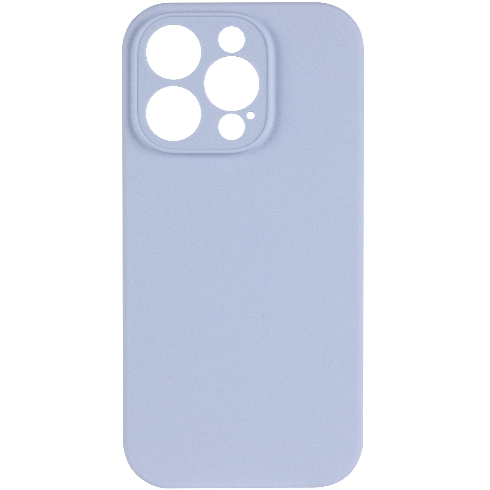 Чохол Silk Full Camera Protective (AA) NO LOGO для Apple iPhone 16 Pro (6.3"), Блакитний / Lilac Blue 1, Силікон, купити оптом з доставкою