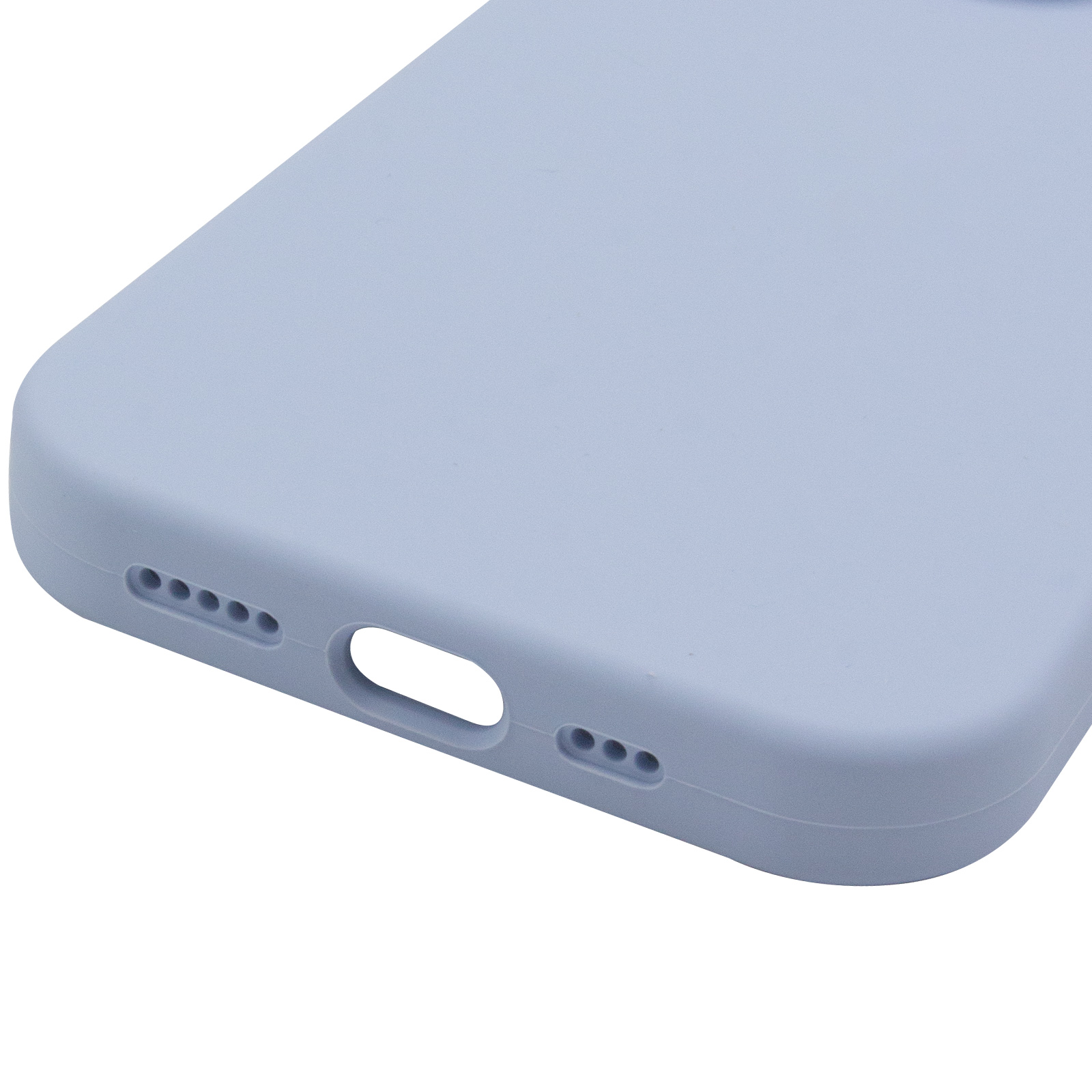 Чохол Silk Full Camera Protective (AA) NO LOGO для Apple iPhone 16 Pro (6.3"), Блакитний / Lilac Blue 4, Силікон, купити оптом з доставкою
