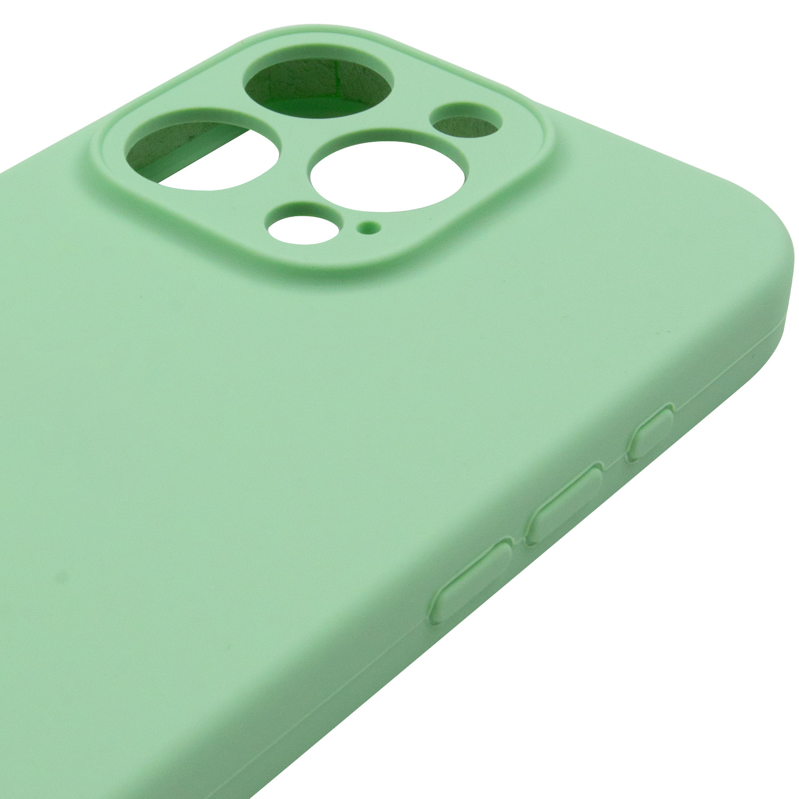 Чохол Silk Full Camera Protective (AA) NO LOGO для Apple iPhone 16 Pro (6.3"), Зелений / Pistachio 3, Силікон, купити оптом з доставкою