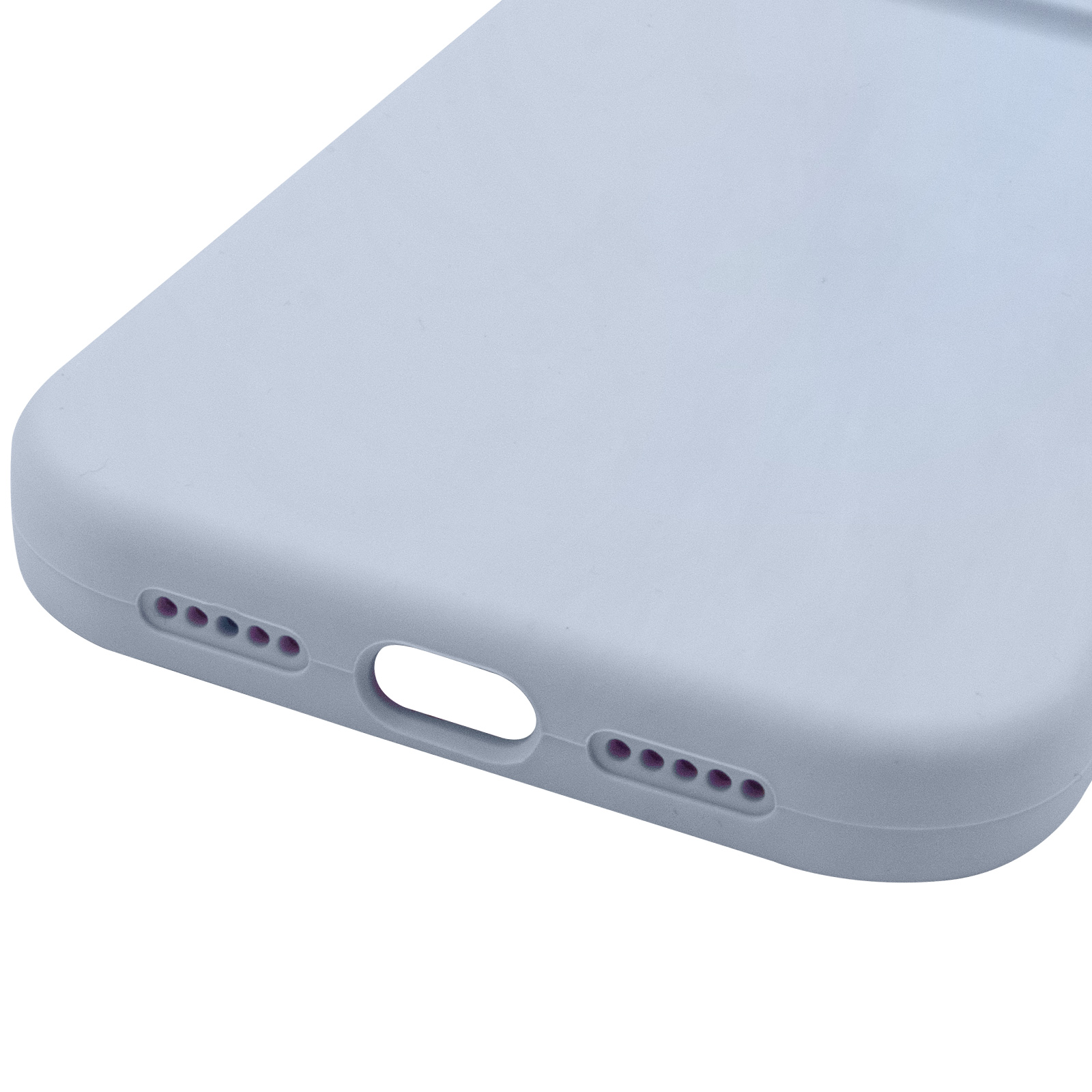 Чохол Silk Full Camera Protective (AA) NO LOGO для Apple iPhone 16 Plus (6.7"), Блакитний / Sweet Blue 3, Силікон, купити оптом з доставкою