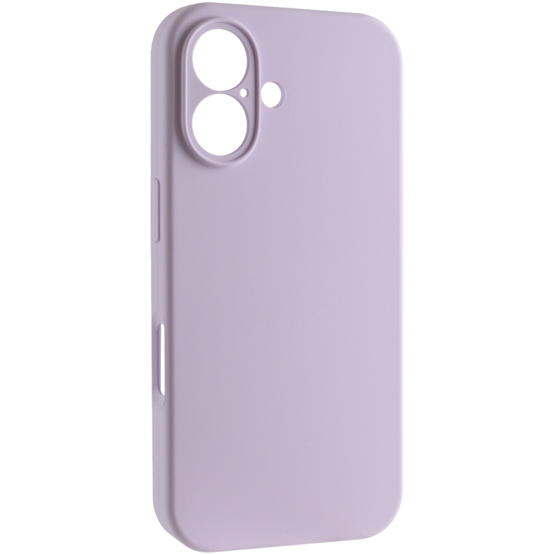 Чохол Silk Full Camera Protective (AA) NO LOGO для Apple iPhone 16 Plus (6.7"), Бузковий / Lilac, Силікон, купити оптом з доставкою
