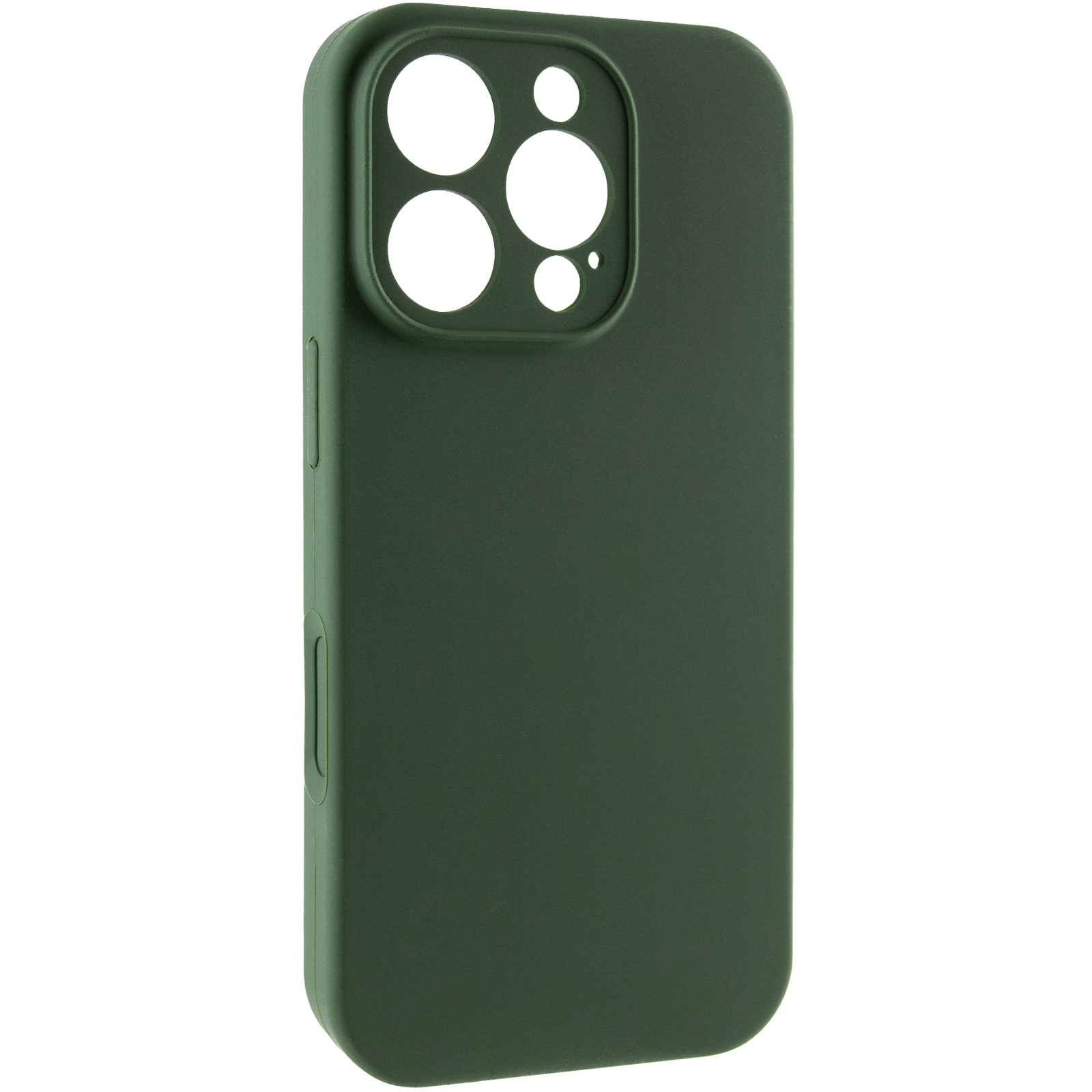 Чохол Silk Full Camera Protective (AA) NO LOGO для Apple iPhone 16 Pro Max (6.9"), Зелений / Cyprus Green, Силікон, купити оптом з доставкою