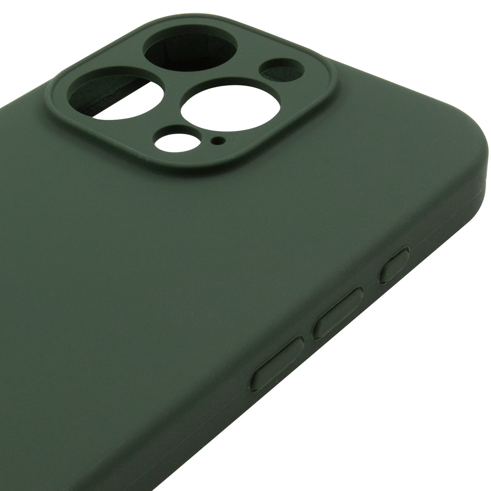 Чохол Silk Full Camera Protective (AA) NO LOGO для Apple iPhone 16 Pro Max (6.9"), Зелений / Cyprus Green 3, Силікон, купити оптом з доставкою