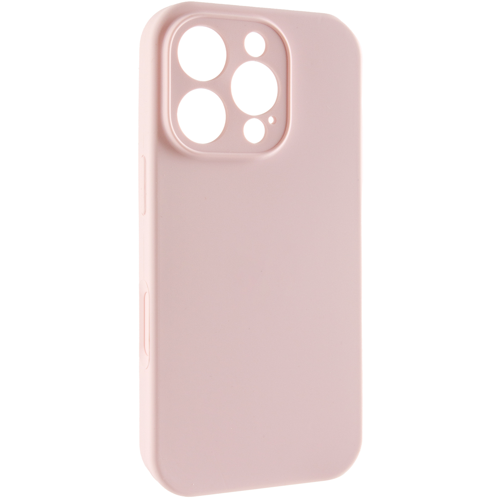 Чохол Silk Full Camera Protective (AA) NO LOGO для Apple iPhone 16 Pro Max (6.9"), Рожевий / Chalk Pink, Силікон, купити оптом з доставкою