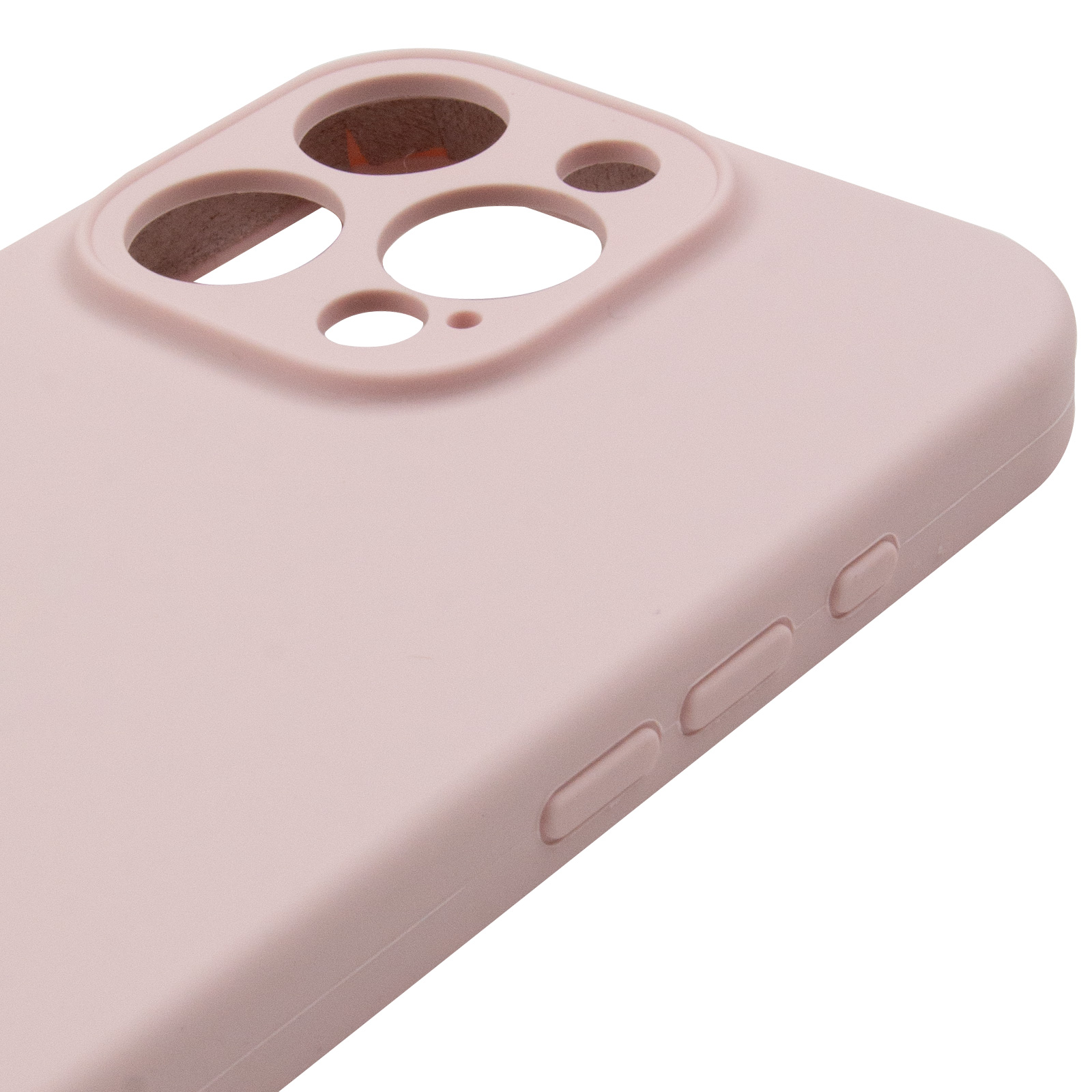 Чохол Silk Full Camera Protective (AA) NO LOGO для Apple iPhone 16 Pro Max (6.9"), Рожевий / Chalk Pink 3, Силікон, купити оптом з доставкою