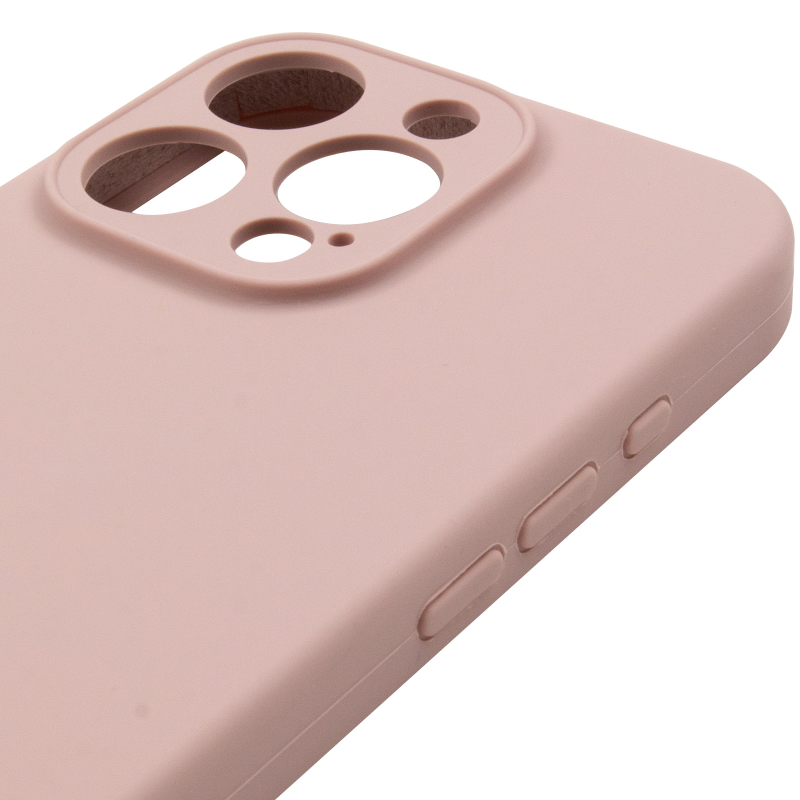 Чохол Silk Full Camera Protective (AA) NO LOGO для Apple iPhone 16 Pro Max (6.9"), Рожевий / Pink Sand 3, Силікон, купити оптом з доставкою