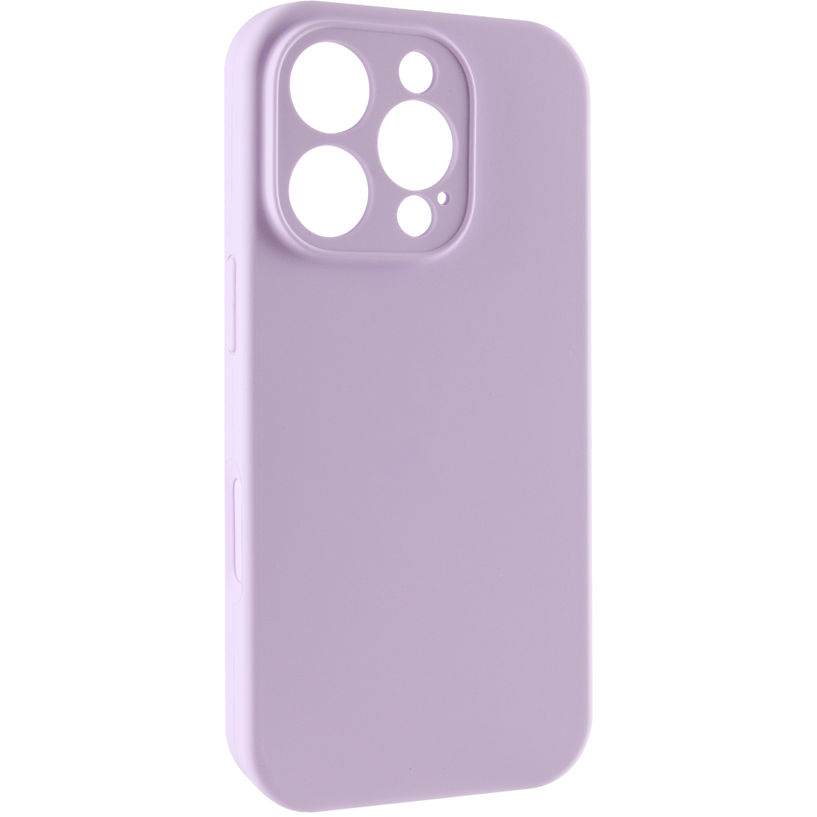 Чохол Silk Full Camera Protective (AA) NO LOGO для Apple iPhone 16 Pro Max (6.9"), Бузковий / Lilac, Силікон, купити оптом з доставкою