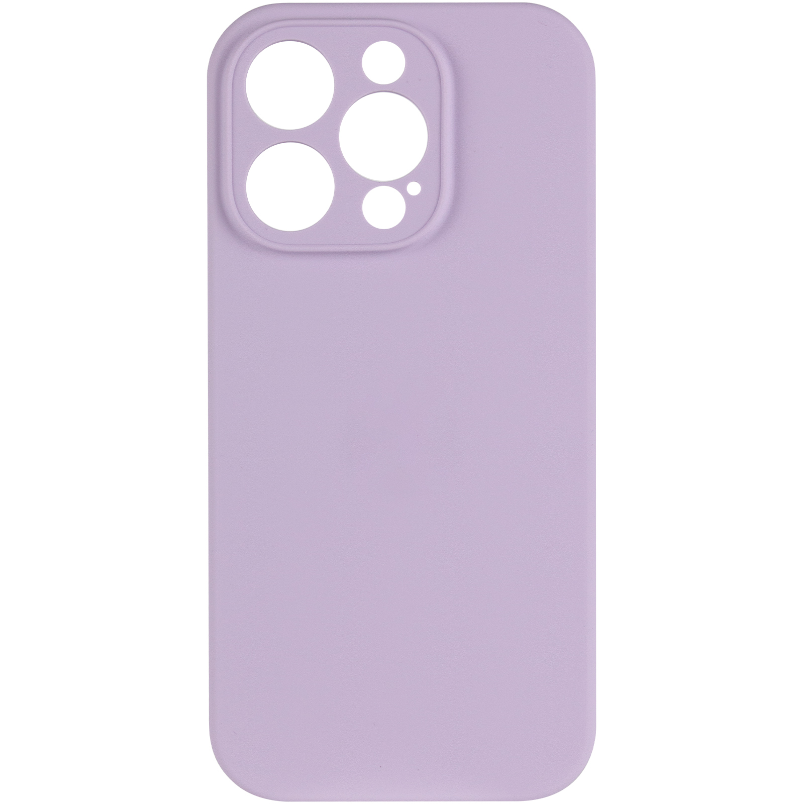 Чохол Silk Full Camera Protective (AA) NO LOGO для Apple iPhone 16 Pro Max (6.9"), Бузковий / Lilac 1, Силікон, купити оптом з доставкою