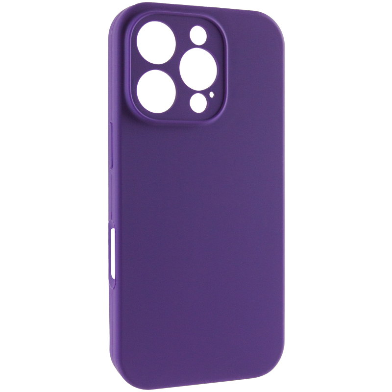 Чохол Silk Full Camera Protective (AA) NO LOGO для Apple iPhone 16 Pro Max (6.9"), Фіолетовий / Amethyst, Силікон, купити оптом з доставкою