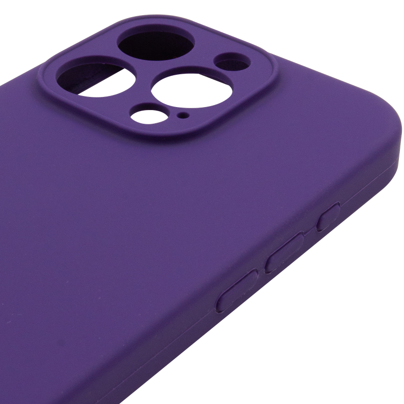 Чохол Silk Full Camera Protective (AA) NO LOGO для Apple iPhone 16 Pro Max (6.9"), Фіолетовий / Amethyst 3, Силікон, купити оптом з доставкою