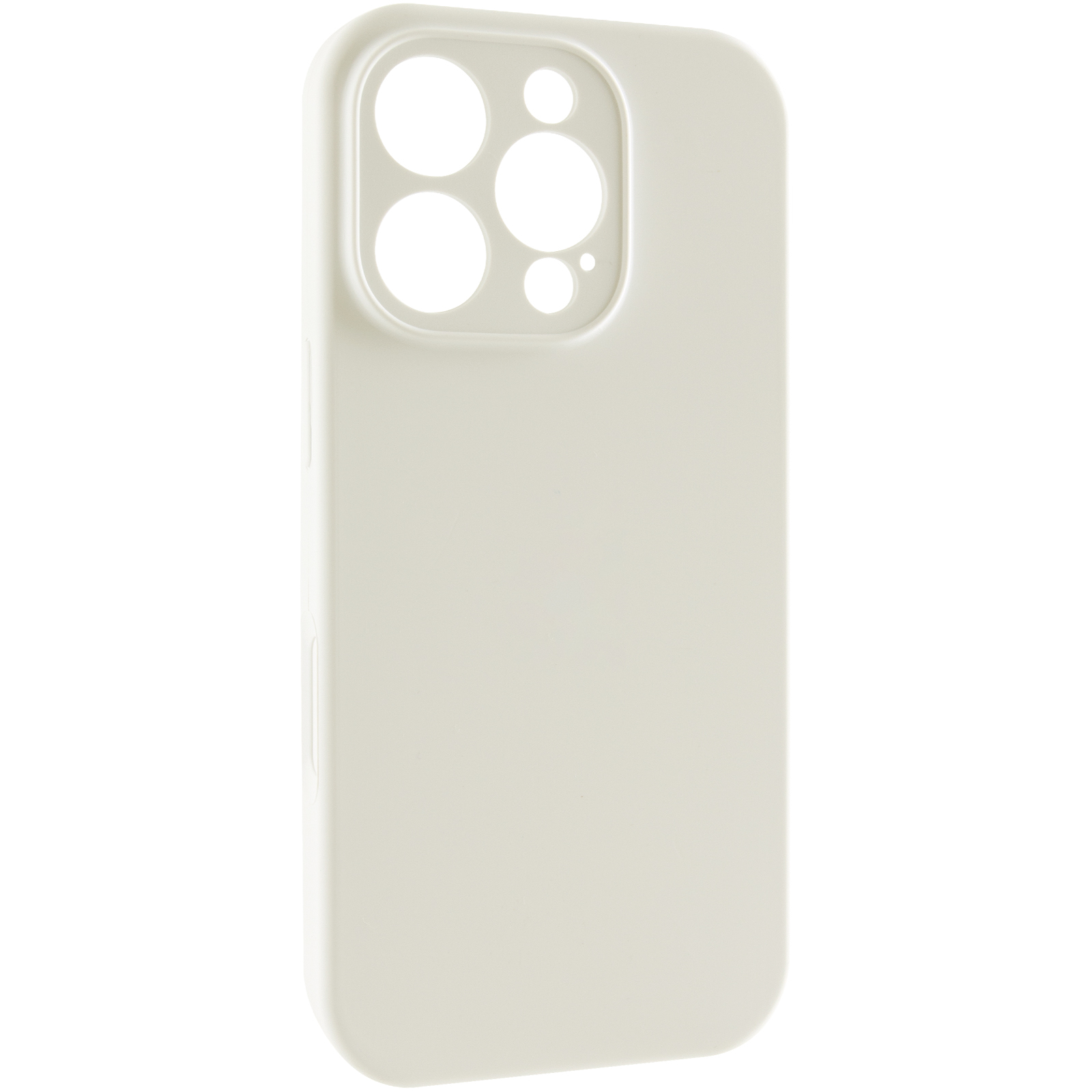Чохол Silk Full Camera Protective (AA) NO LOGO для Apple iPhone 16 Pro Max (6.9"), Бежевий / Antique White, Силікон, купити оптом з доставкою