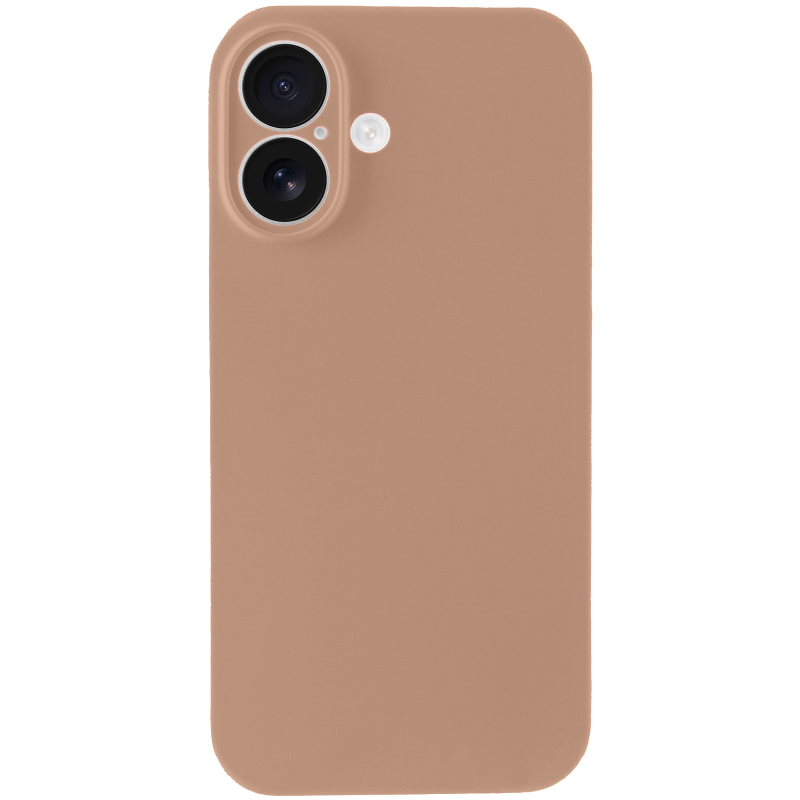 Чохол Silk Full Camera Protective (AA) NO LOGO для Apple iPhone 17 (6.3"), Бежевий / Desert Gold, Силікон, купити оптом з доставкою