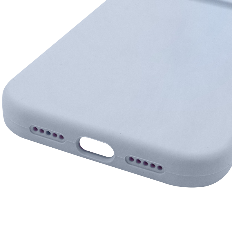 Чохол Silk Full Camera Protective (AA) NO LOGO для Apple iPhone 17 (6.3"), Блакитний / Sweet Blue 3, Силікон, купити оптом з доставкою