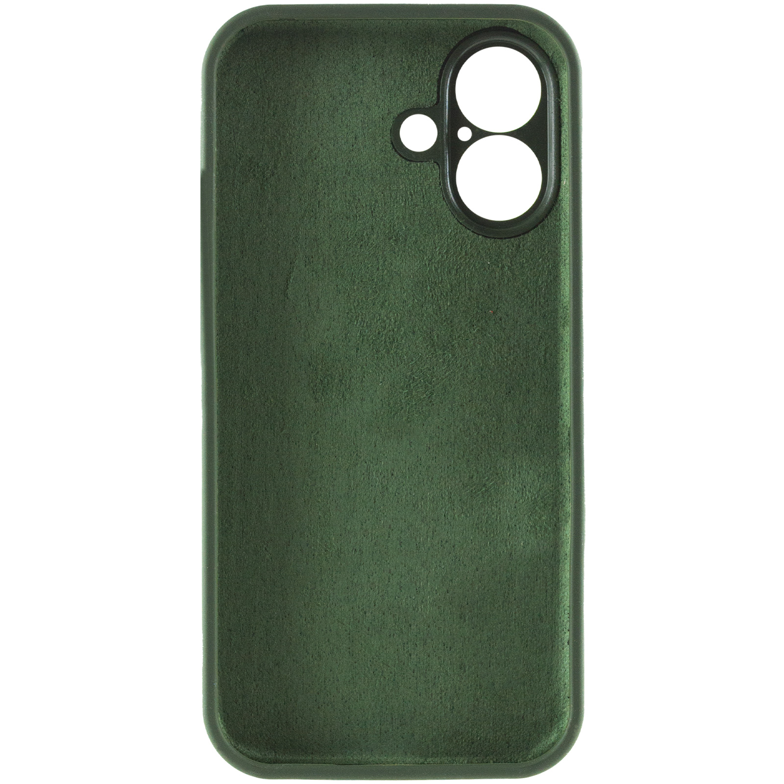 Чохол Silk Full Camera Protective (AA) NO LOGO для Apple iPhone 17 (6.3"), Зелений / Cyprus Green 2, Силікон, купити оптом з доставкою