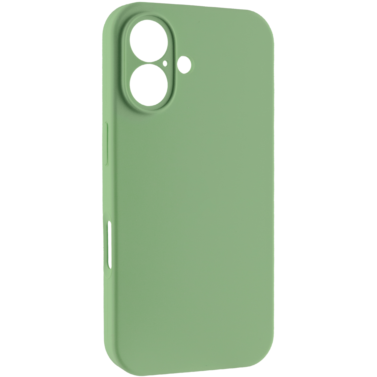 Чохол Silk Full Camera Protective (AA) NO LOGO для Apple iPhone 17 (6.3"), М'ятний / Mint, Силікон, купити оптом з доставкою