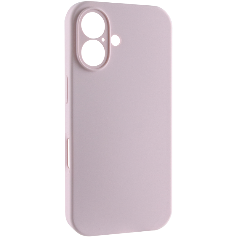 Чохол Silk Full Camera Protective (AA) NO LOGO для Apple iPhone 17 (6.3"), Рожевий / Chalk Pink, Силікон, купити оптом з доставкою