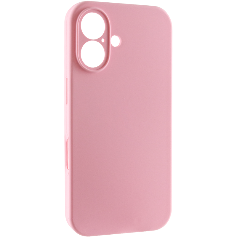 Чохол Silk Full Camera Protective (AA) NO LOGO для Apple iPhone 17 (6.3"), Рожевий / Light pink, Силікон, купити оптом з доставкою