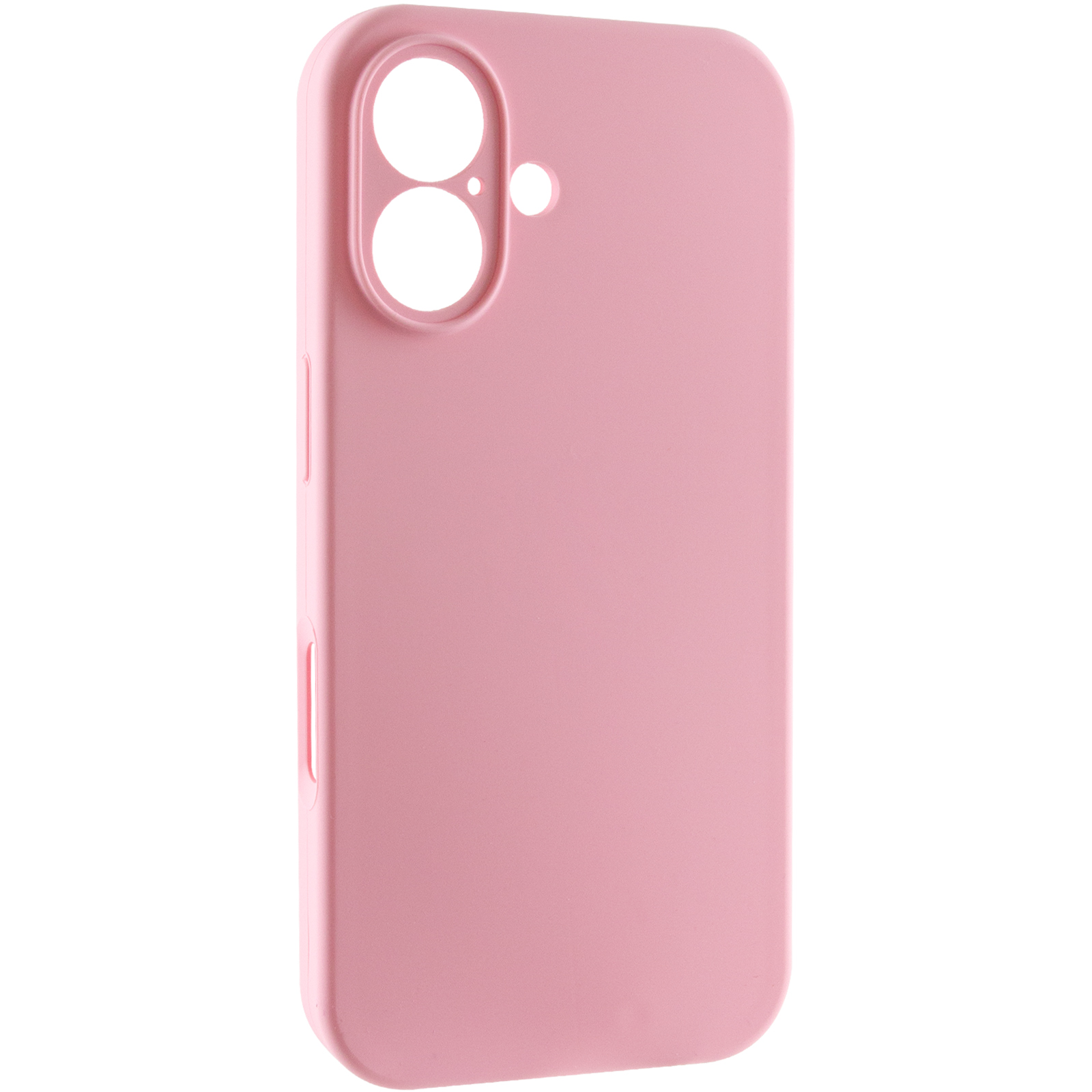 Чохол Silk Full Camera Protective (AA) NO LOGO для Apple iPhone 17 (6.3"), Рожевий / Light pink, Силікон, купити оптом з доставкою