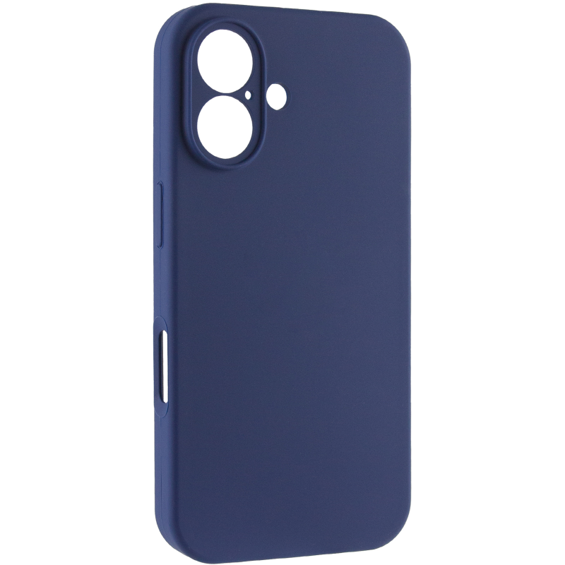 Чехол Silk Full Camera Protective (AA) NO LOGO для Apple iPhone 17 (6.3"), Синий / Deep navy, Силикон, купить оптом с доставкой