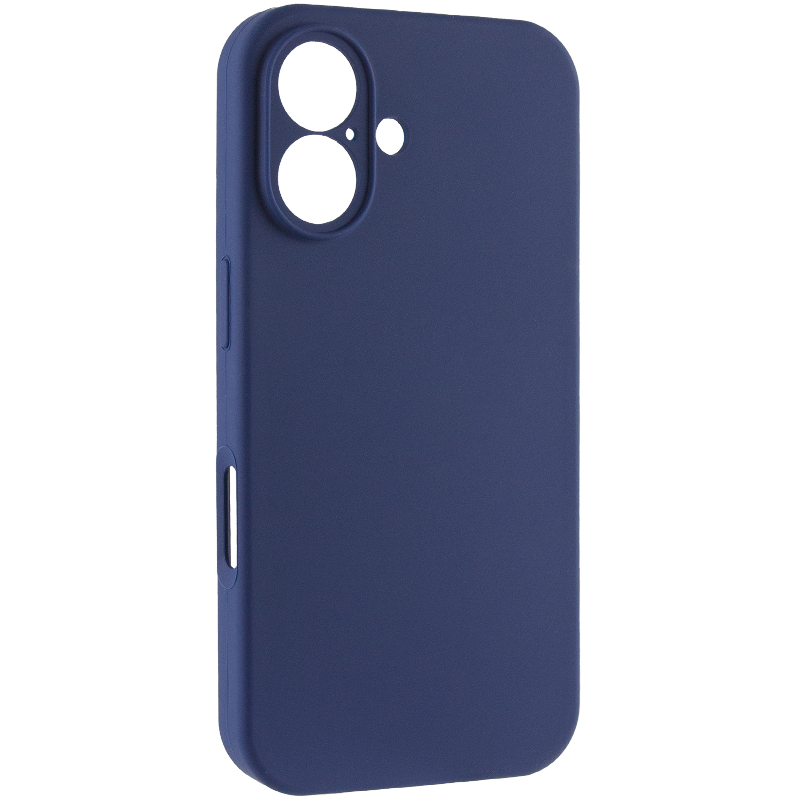 Чехол Silk Full Camera Protective (AA) NO LOGO для Apple iPhone 17 (6.3"), Синий / Deep navy, Силикон, купить оптом с доставкой