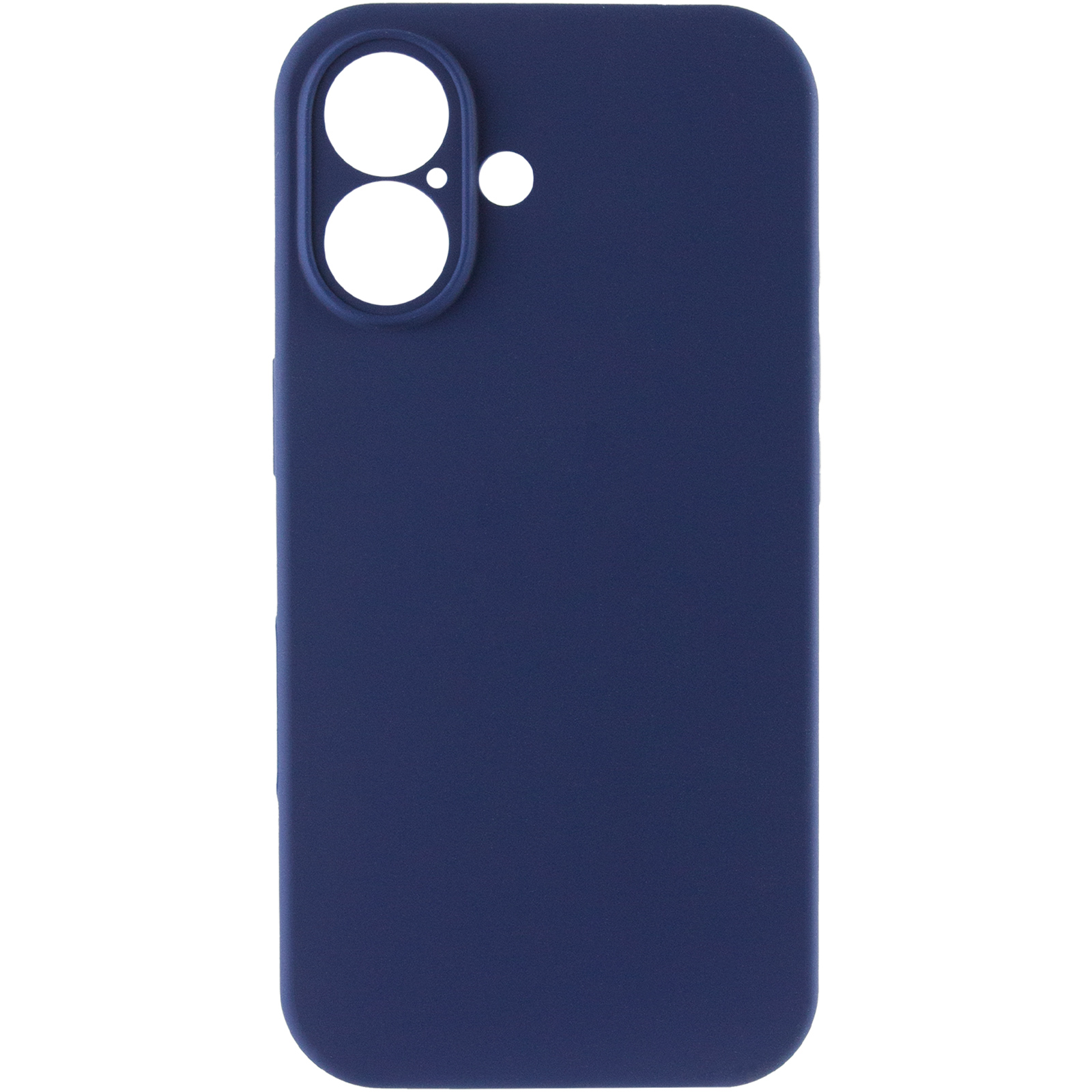 Чехол Silk Full Camera Protective (AA) NO LOGO для Apple iPhone 17 (6.3"), Синий / Deep navy 1, Силикон, купить оптом с доставкой