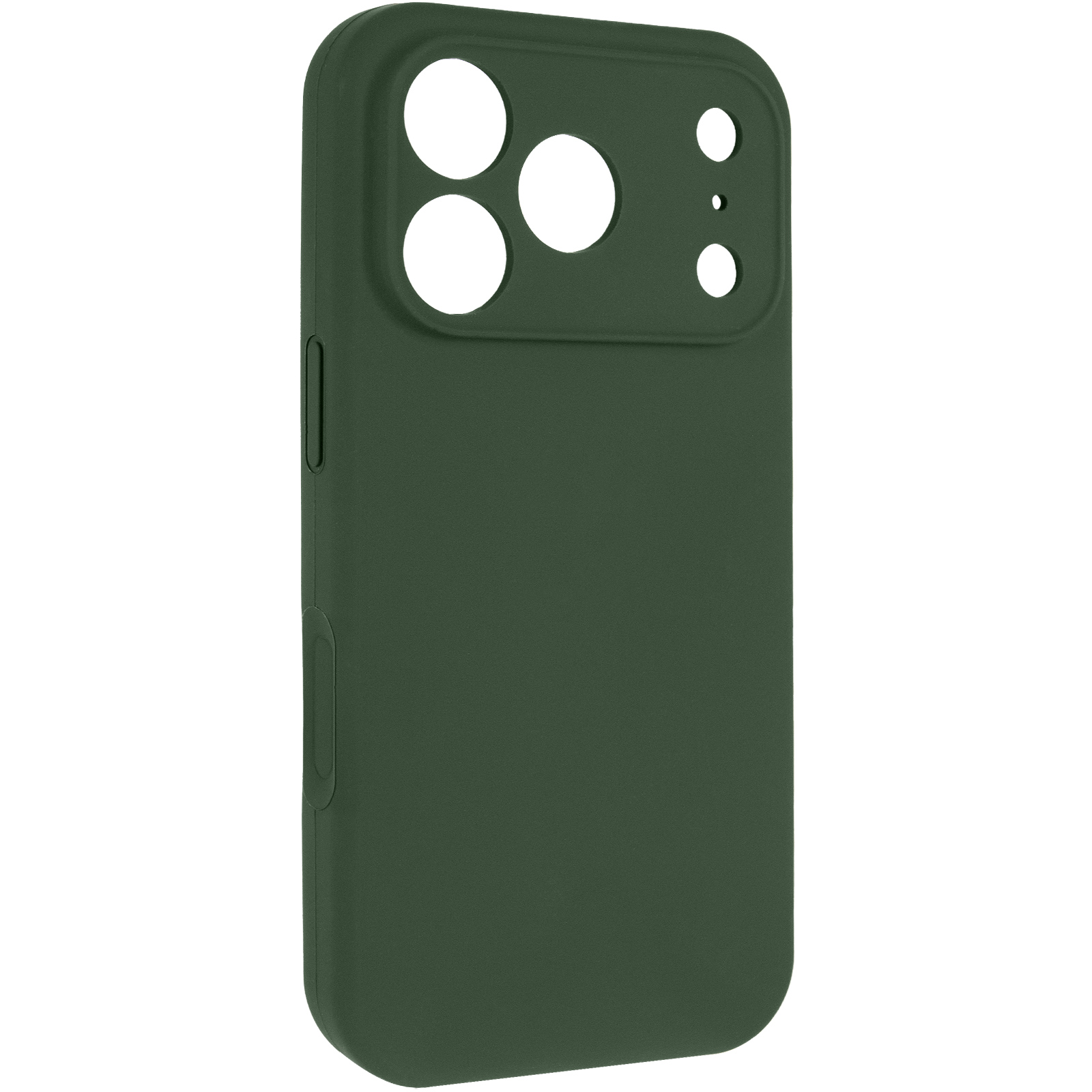 Чехол Silk Full Camera Protective (AA) NO LOGO для Apple iPhone 17 Pro / 18 Pro (6.3"), Зеленый / Cyprus Green, Силикон, купить оптом с доставкой