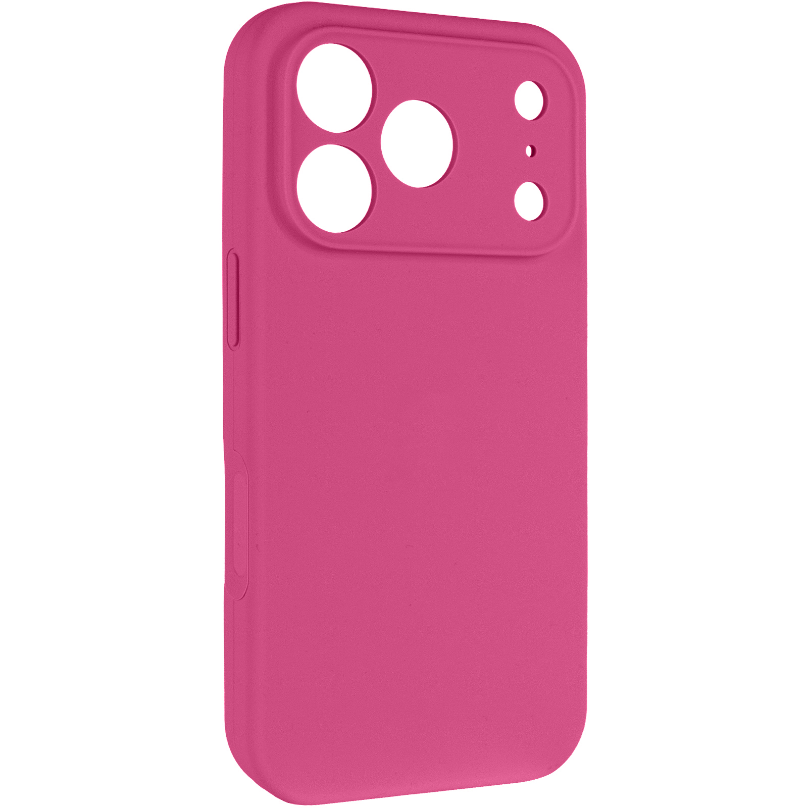Чехол Silk Full Camera Protective (AA) NO LOGO для Apple iPhone 17 Pro / 18 Pro (6.3"), Малиновый / Dragon Fruit, Силикон, купить оптом с доставкой