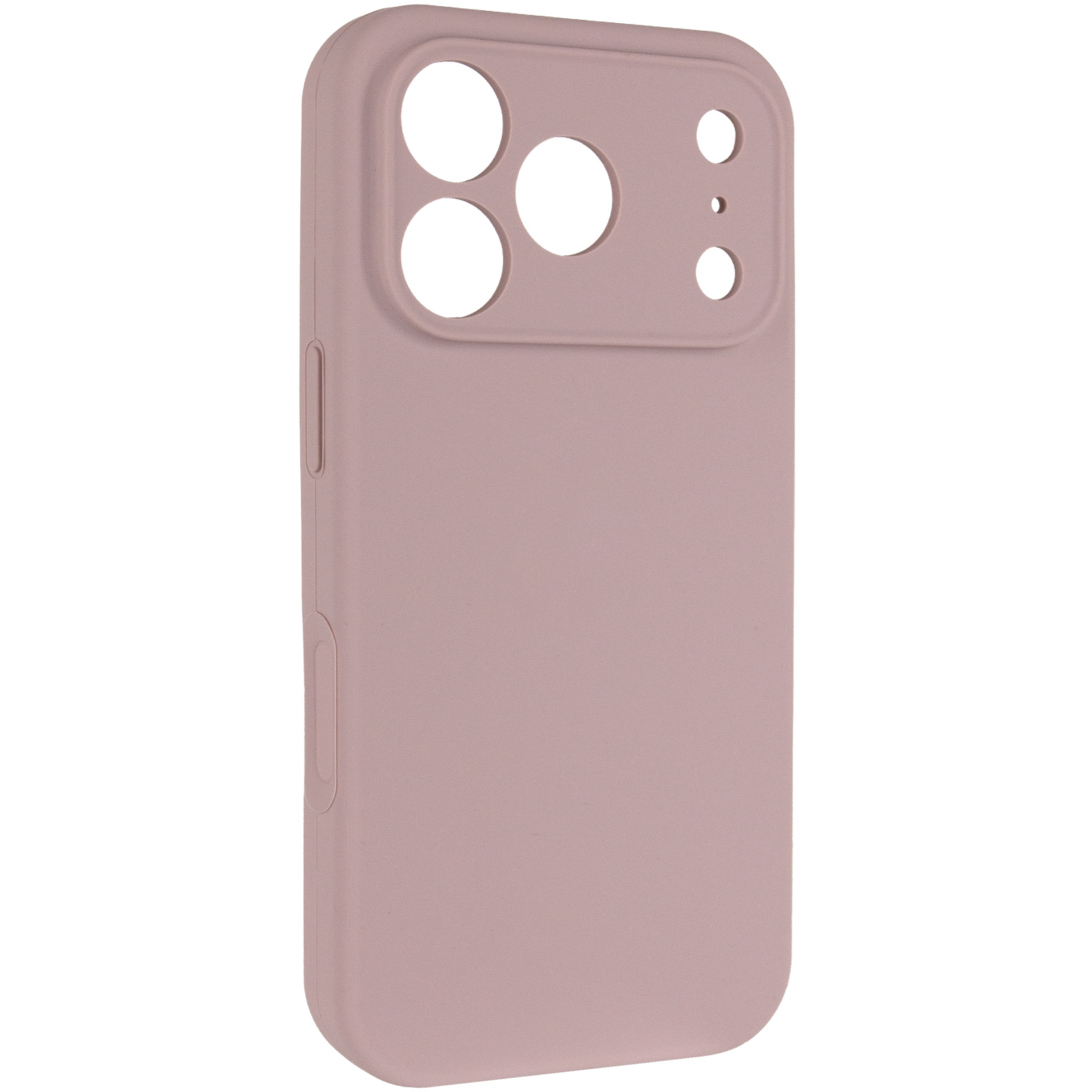 Чехол Silk Full Camera Protective (AA) NO LOGO для Apple iPhone 17 Pro / 18 Pro (6.3"), Серый / Lavender, Силикон, купить оптом с доставкой