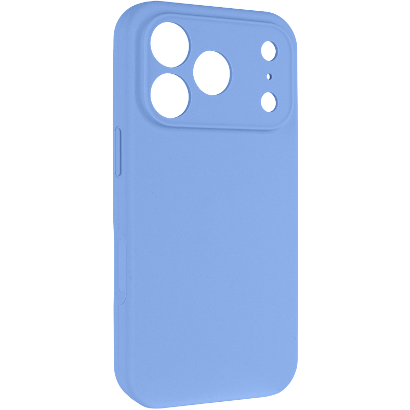 Чехол Silk Full Camera Protective (AA) NO LOGO для Apple iPhone 17 Pro / 18 Pro (6.3"), Голубой / Sky Blue, Силикон, купить оптом с доставкой