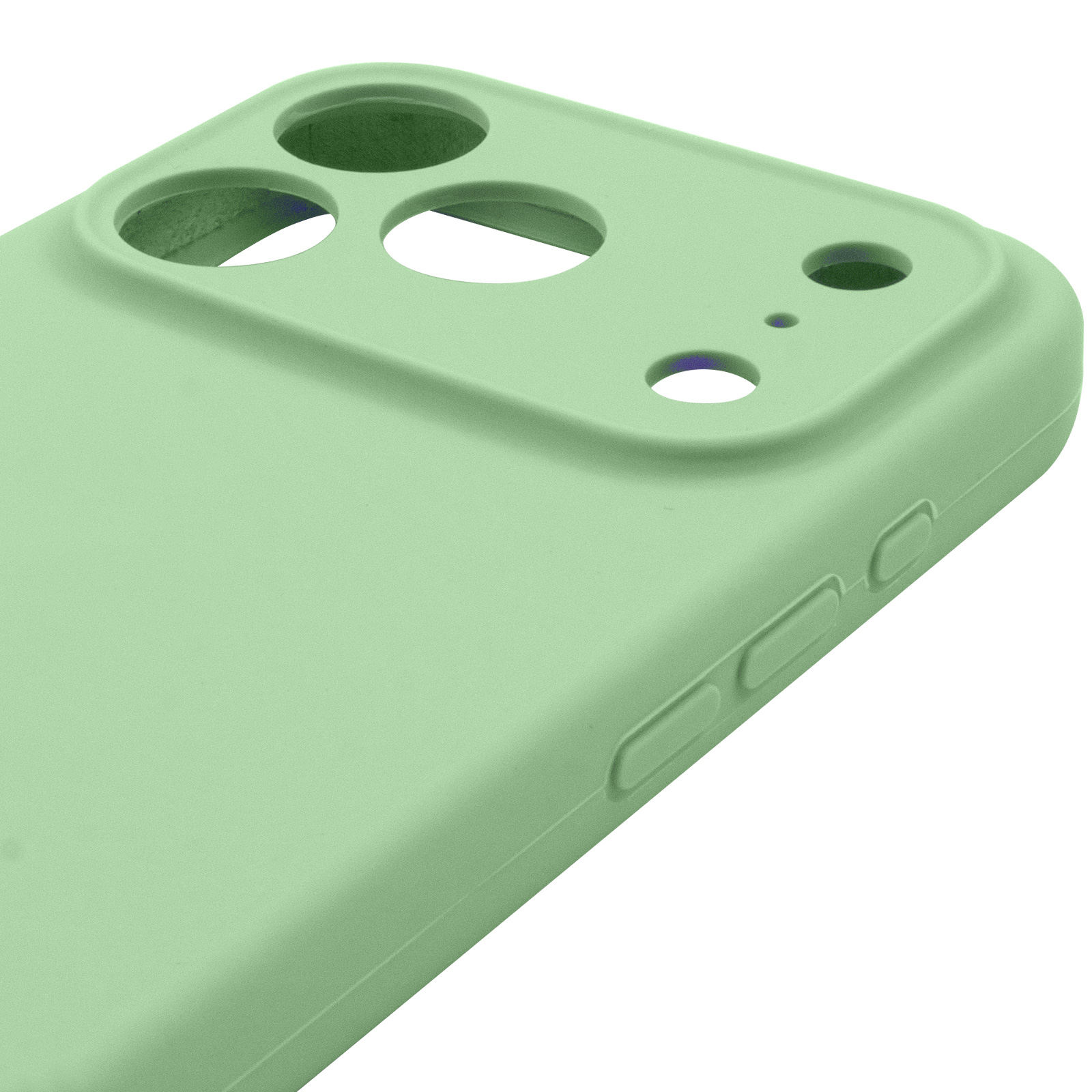 Чохол Silk Full Camera Protective (AA) NO LOGO для Apple iPhone 17 Pro (6.3"), Зелений / Pistachio 3, Силікон, купити оптом з доставкою