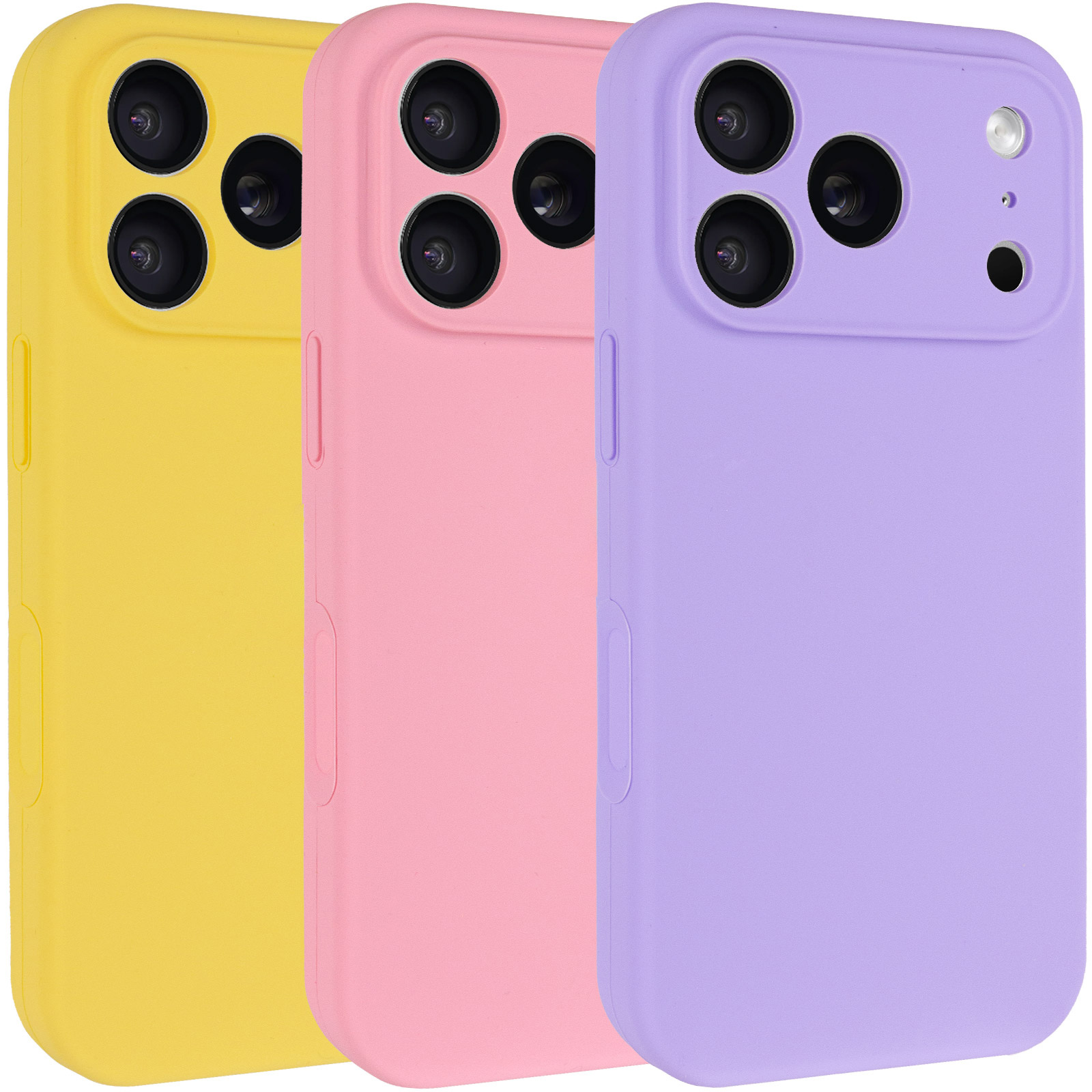 Чехол Silk Full Camera Protective (AA) NO LOGO для Apple iPhone 17 Pro Max / 18 Pro Max (6.9"), Силикон, купить оптом с доставкой