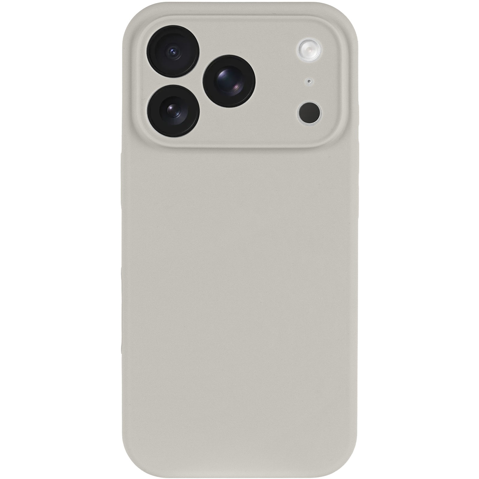Чехол Silk Full Camera Protective (AA) NO LOGO для Apple iPhone 17 Pro Max / 18 Pro Max (6.9"), Бежевый / Antique White 1, Силикон, купить оптом с доставкой