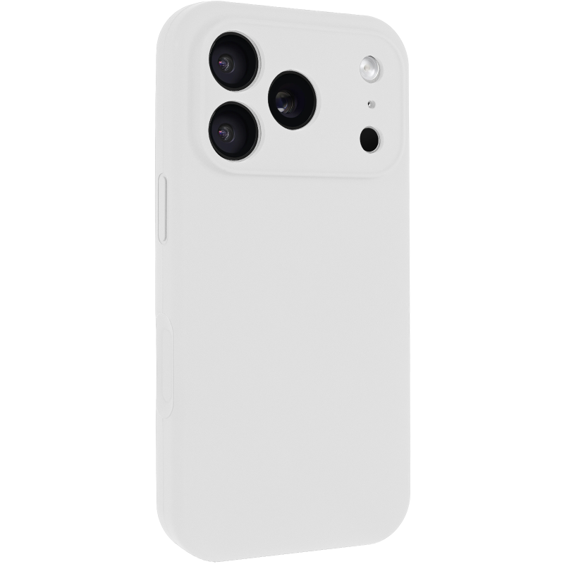 Чехол Silk Full Camera Protective (AA) NO LOGO для Apple iPhone 17 Pro Max / 18 Pro Max (6.9"), Белый / White, Силикон, купить оптом с доставкой