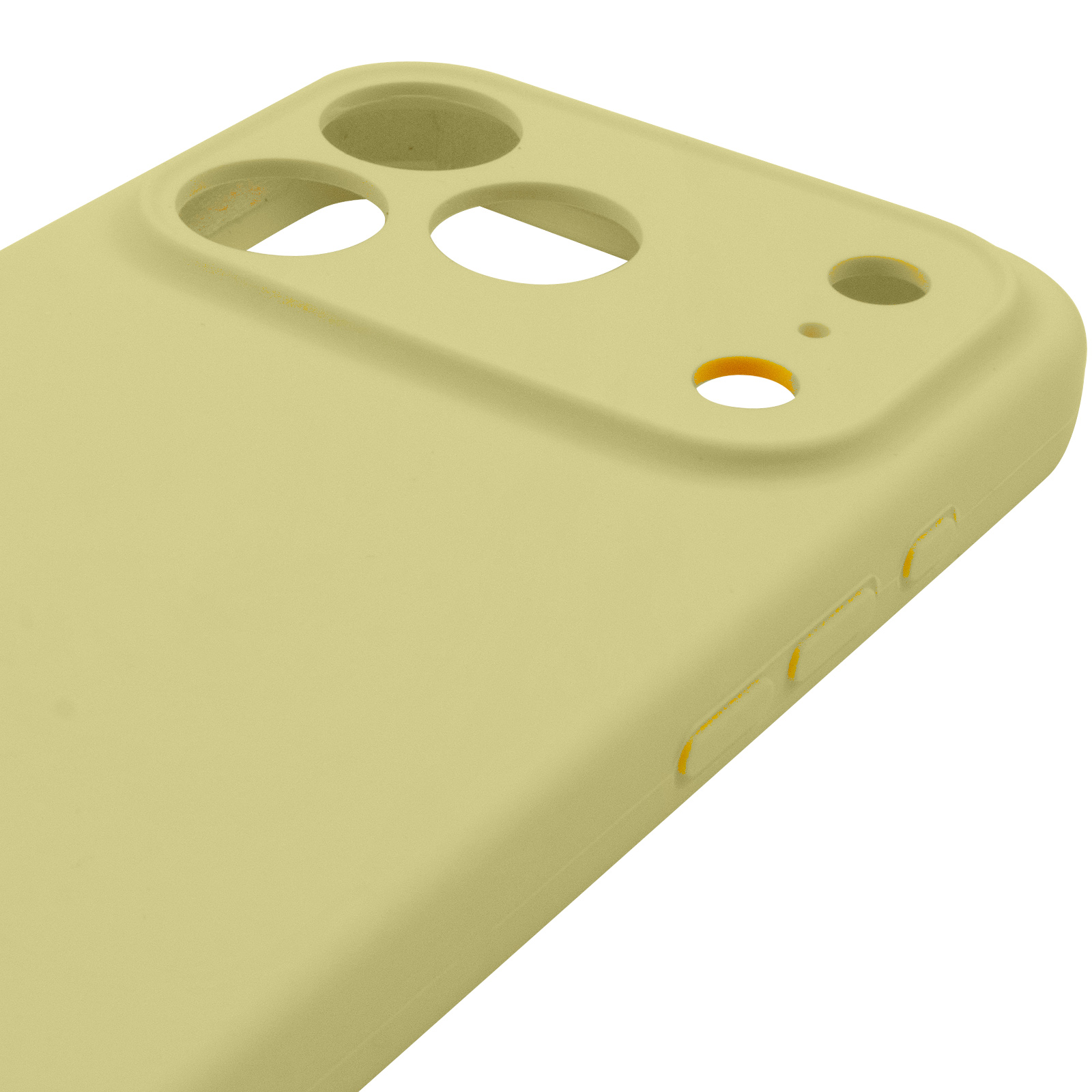 Чехол Silk Full Camera Protective (AA) NO LOGO для Apple iPhone 17 Pro Max / 18 Pro Max (6.9"), Желтый / Mellow Yellow 3, Силикон, купить оптом с доставкой