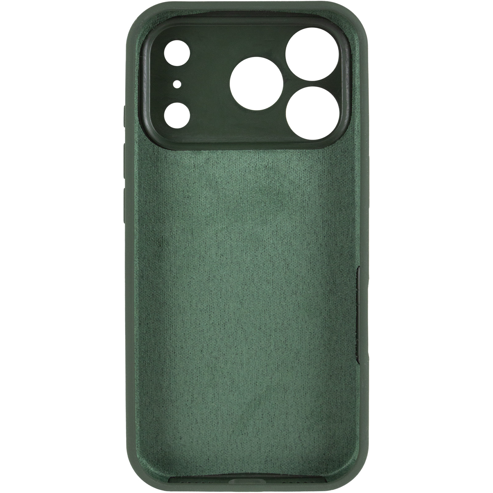 Чехол Silk Full Camera Protective (AA) NO LOGO для Apple iPhone 17 Pro Max / 18 Pro Max (6.9"), Зеленый / Cyprus Green 2, Силикон, купить оптом с доставкой