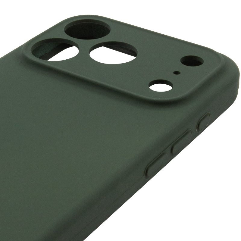 Чехол Silk Full Camera Protective (AA) NO LOGO для Apple iPhone 17 Pro Max / 18 Pro Max (6.9"), Зеленый / Cyprus Green 3, Силикон, купить оптом с доставкой