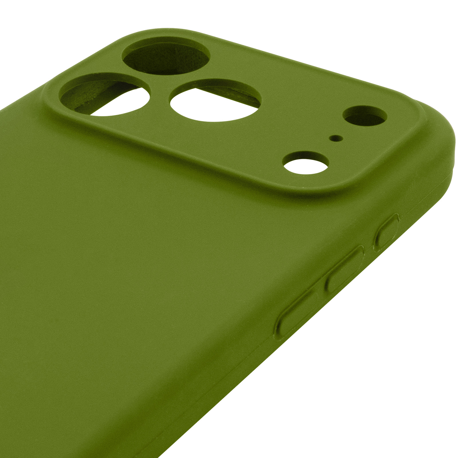 Чехол Silk Full Camera Protective (AA) NO LOGO для Apple iPhone 17 Pro Max / 18 Pro Max (6.9"), Зеленый / Dark Olive 3, Силикон, купить оптом с доставкой
