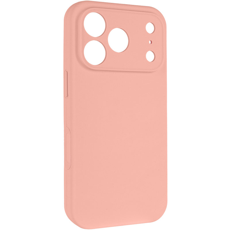 Чехол Silk Full Camera Protective (AA) NO LOGO для Apple iPhone 17 Pro Max / 18 Pro Max (6.9"), Персиковый / Peach, Силикон, купить оптом с доставкой
