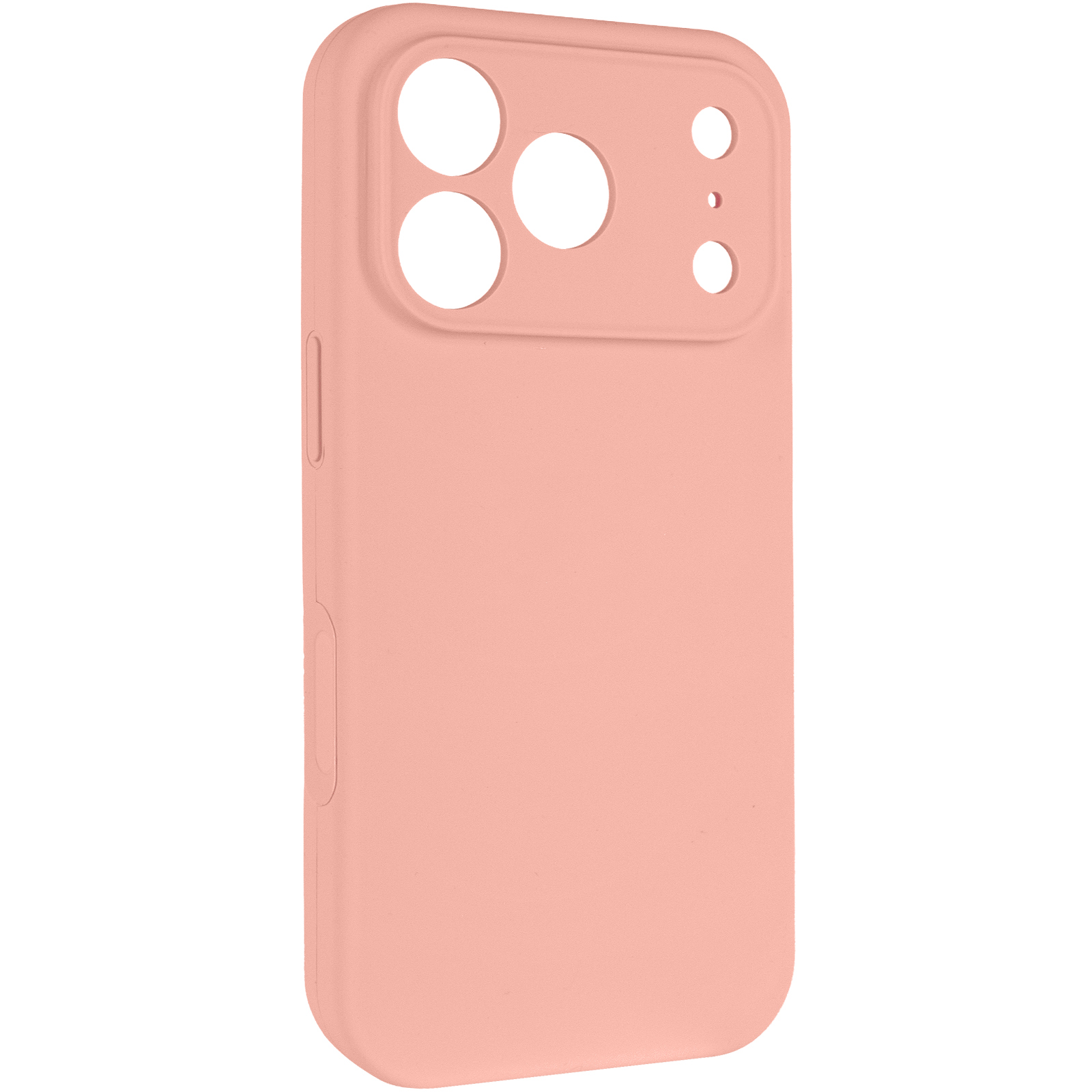 Чехол Silk Full Camera Protective (AA) NO LOGO для Apple iPhone 17 Pro Max / 18 Pro Max (6.9"), Персиковый / Peach, Силикон, купить оптом с доставкой