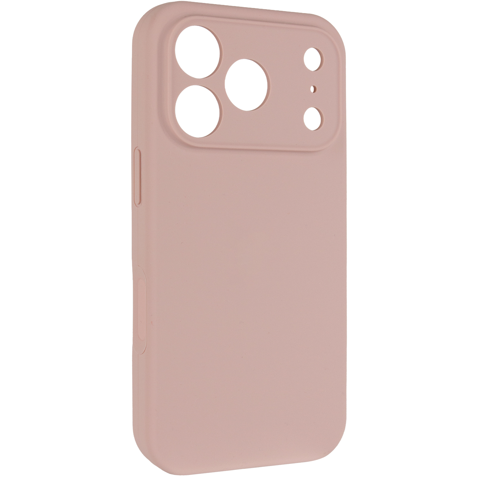 Чехол Silk Full Camera Protective (AA) NO LOGO для Apple iPhone 17 Pro Max / 18 Pro Max (6.9"), Розовый / Pink Sand, Силикон, купить оптом с доставкой